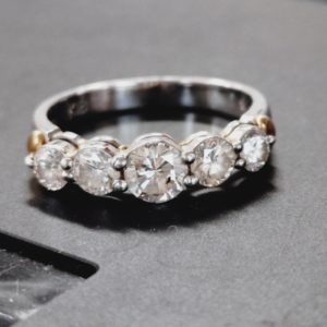 ダイヤリングを高価買い取りさせて頂きました。