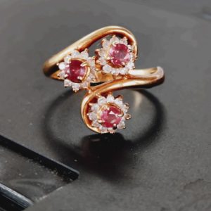 ルビーダイヤリングを高価買い取りさせて頂きました。