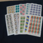 切手_シート複数