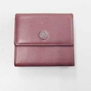 シャネル ココボタン  三つ折り財布 ピンク を高価買い取りさせて頂きました。