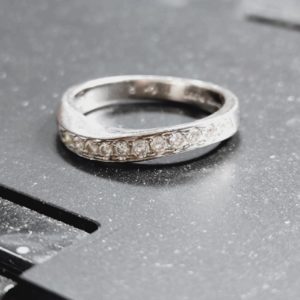 ダイヤリングを高価買取させて頂きました。